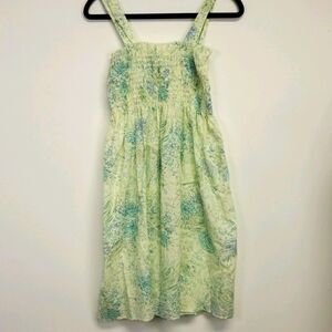 Vintage Stardust Cotton Sundress Sheared Bodice